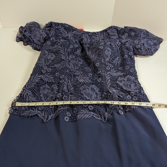 JJs House Formal Dress/Mother of the bride/groom, "Stormy" color, size 8/10 - Picture 9 of 16